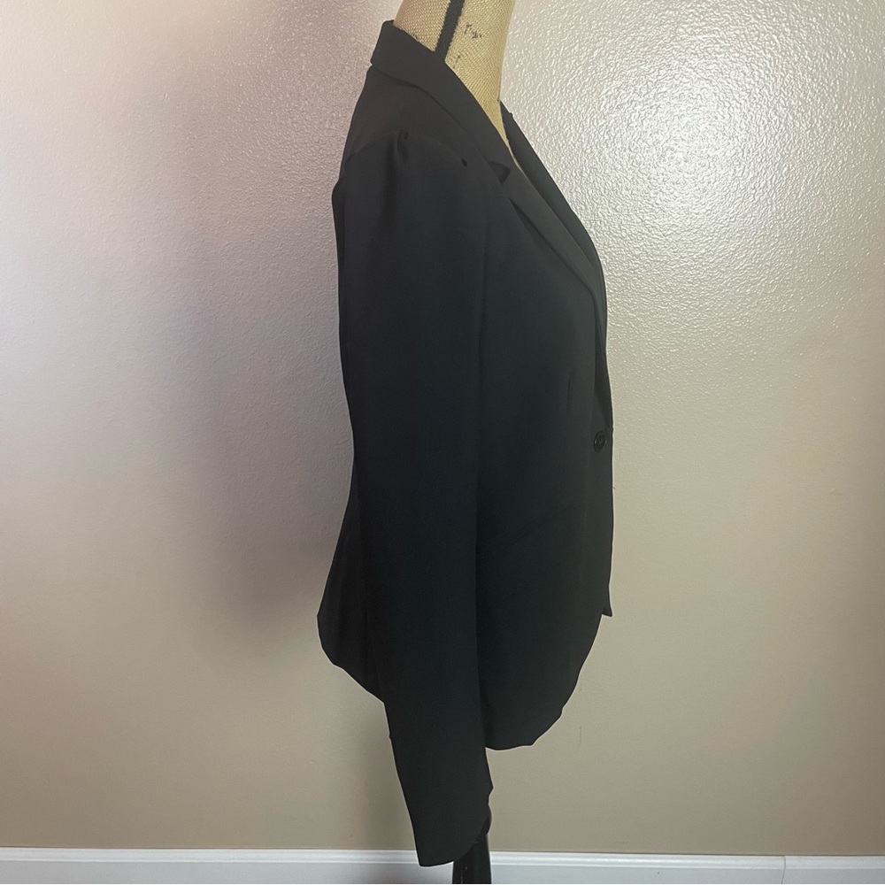 N Black Label By Nigar Suit Jacket Black Color M Sz Women NWT Classic Elegant - Picture 3 of 11